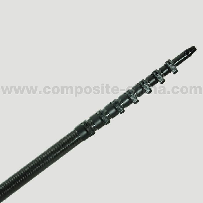 Carbon Fiber Vinduespolering Vand Fed Pole