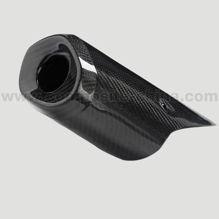 Carbon Fiber Auto udstødningsrør