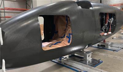 Anvendelse af kulfiber i civile fly